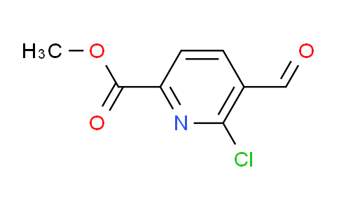 CAS No. 872029-82-8, Methyl 6-chloro-5-formylpicolinate