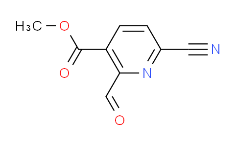 CAS No. 1374649-95-2, Methyl 6-cyano-2-formylnicotinate