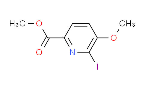 CAS No. 154497-84-4, Methyl 6-iodo-5-methoxypicolinate