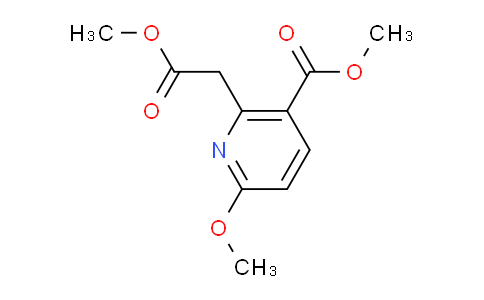 MC662864 | 766548-58-7 | Methyl 6-methoxy-2-(2-methoxy-2-oxoethyl)nicotinate