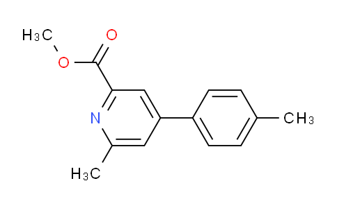 CAS No. 1338441-77-2, Methyl 6-methyl-4-(p-tolyl)picolinate