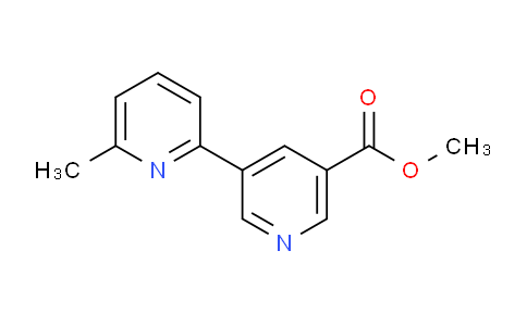 CAS No. 1346686-80-3, Methyl 6-methyl-[2,3'-bipyridine]-5'-carboxylate
