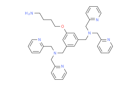 CAS No. 819066-98-3, N,N'-((5-(4-Aminobutoxy)-1,3-phenylene)bis(methylene))bis(1-(pyridin-2-yl)-N-(pyridin-2-ylmethyl)methanamine)