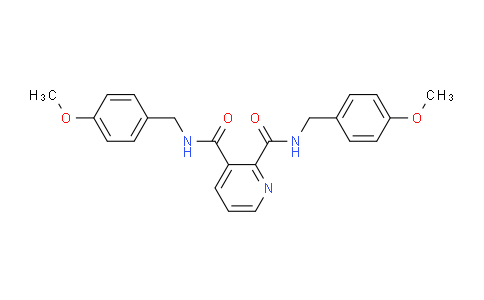 CAS No. 1437794-75-6, N,N'-Bis(4-methoxybenzyl)pyridine-2,3-dicarboxamide