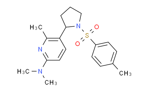 1352491-10-1 | N,N,6-Trimethyl-5-(1-tosylpyrrolidin-2-yl)pyridin-2-amine