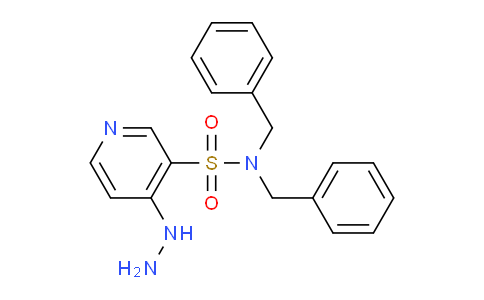 CAS No. 1352540-48-7, N,N-Dibenzyl-4-hydrazinylpyridine-3-sulfonamide