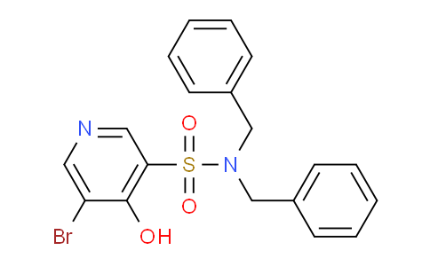 CAS No. 1352518-46-7, N,N-Dibenzyl-5-bromo-4-hydroxypyridine-3-sulfonamide