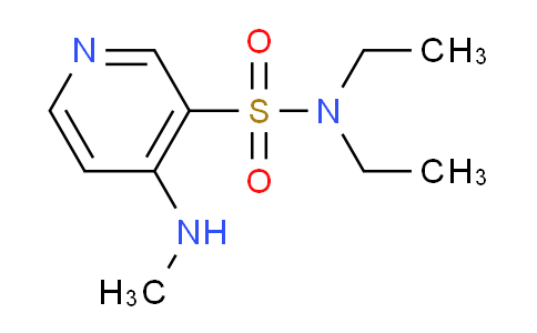 CAS No. 1341389-33-0, N,N-Diethyl-4-(methylamino)pyridine-3-sulfonamide