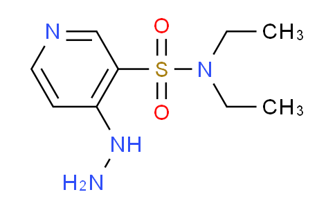 CAS No. 1342194-15-3, N,N-Diethyl-4-hydrazinylpyridine-3-sulfonamide