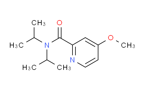 CAS No. 446019-94-9, N,N-Diisopropyl-4-methoxypicolinamide