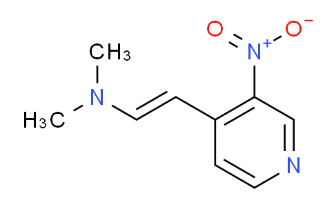 CAS No. 64679-69-2, N,N-Dimethyl-2-(3-nitropyridin-4-yl)ethenamine