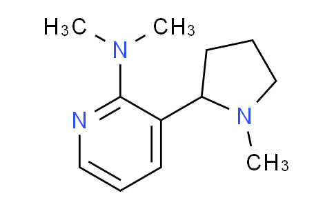 CAS No. 1352495-09-0, N,N-Dimethyl-3-(1-methylpyrrolidin-2-yl)pyridin-2-amine