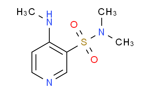 CAS No. 1341665-63-1, N,N-Dimethyl-4-(methylamino)pyridine-3-sulfonamide