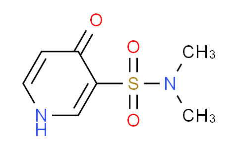 CAS No. 1341810-23-8, N,N-Dimethyl-4-oxo-1,4-dihydropyridine-3-sulfonamide