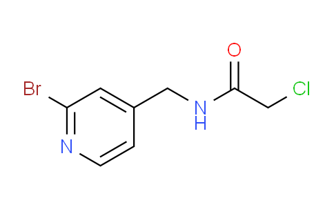 CAS No. 1353978-11-6, N-((2-Bromopyridin-4-yl)methyl)-2-chloroacetamide