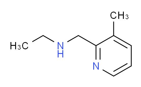 CAS No. 952194-95-5, N-((3-Methylpyridin-2-yl)methyl)ethanamine