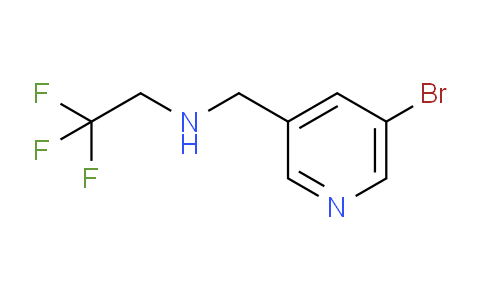 CAS No. 1179955-33-9, N-((5-Bromopyridin-3-yl)methyl)-2,2,2-trifluoroethanamine