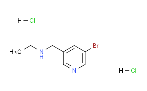 CAS No. 1337882-65-1, N-((5-Bromopyridin-3-yl)methyl)ethanamine dihydrochloride