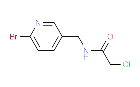 CAS No. 1353983-68-2, N-((6-Bromopyridin-3-yl)methyl)-2-chloroacetamide