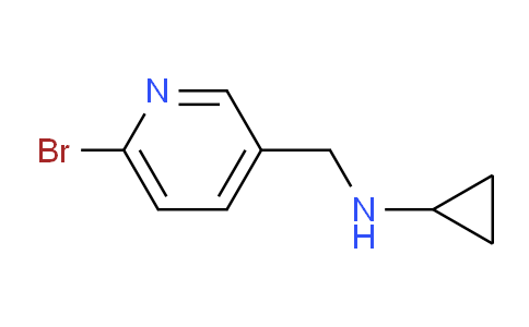 CAS No. 1289387-50-3, N-((6-Bromopyridin-3-yl)methyl)cyclopropanamine