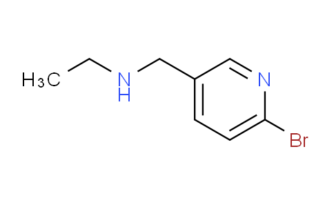 CAS No. 120740-05-8, N-((6-Bromopyridin-3-yl)methyl)ethanamine