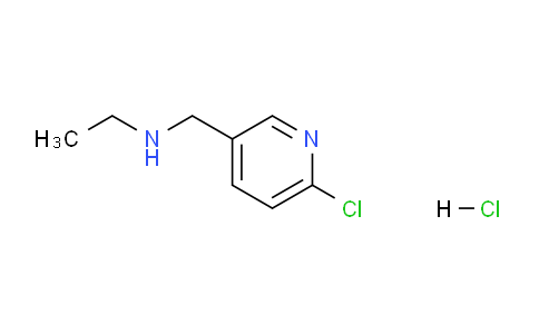 CAS No. 1353990-11-0, N-((6-Chloropyridin-3-yl)methyl)ethanamine hydrochloride