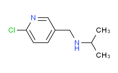 CAS No. 120739-83-5, N-((6-Chloropyridin-3-yl)methyl)propan-2-amine