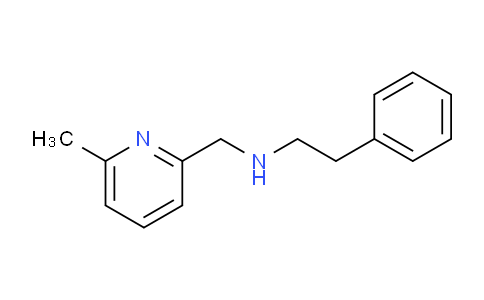 CAS No. 799260-11-0, N-((6-Methylpyridin-2-yl)methyl)-2-phenylethanamine