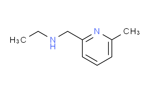 CAS No. 499769-44-7, N-((6-Methylpyridin-2-yl)methyl)ethanamine