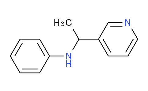 CAS No. 137642-06-9, N-(1-(Pyridin-3-yl)ethyl)aniline