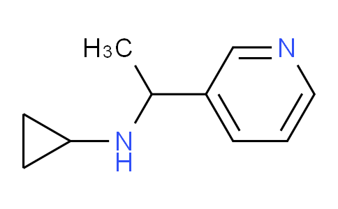 CAS No. 183609-12-3, N-(1-(Pyridin-3-yl)ethyl)cyclopropanamine