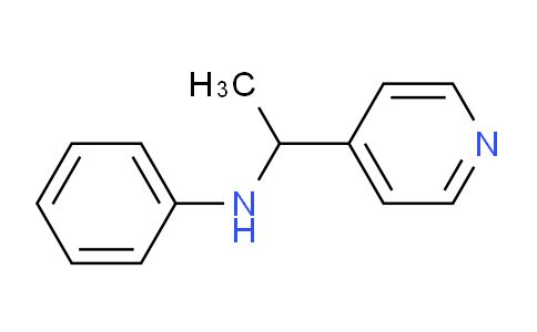 CAS No. 152127-34-9, N-(1-(Pyridin-4-yl)ethyl)aniline