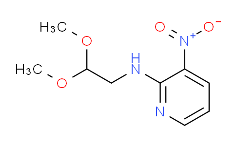 CAS No. 1003947-06-5, N-(2,2-Dimethoxyethyl)-3-nitropyridin-2-amine