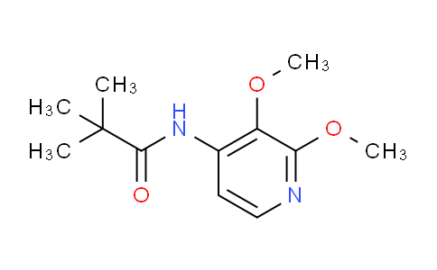 CAS No. 1171919-96-2, N-(2,3-Dimethoxypyridin-4-yl)pivalamide