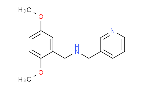 CAS No. 626205-85-4, N-(2,5-Dimethoxybenzyl)-1-(pyridin-3-yl)methanamine