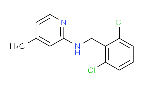 CAS No. 1291494-08-0, N-(2,6-Dichlorobenzyl)-4-methylpyridin-2-amine