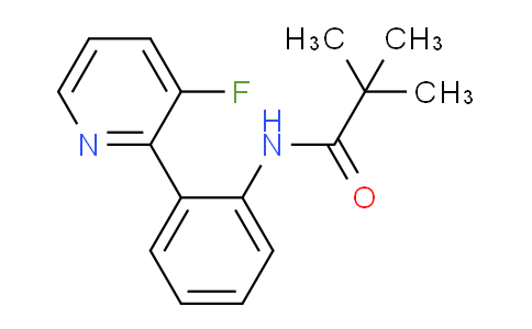 CAS No. 146141-10-8, N-(2-(3-fluoropyridin-2-yl)phenyl)pivalamide