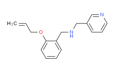 CAS No. 774190-46-4, N-(2-(Allyloxy)benzyl)-1-(pyridin-3-yl)methanamine
