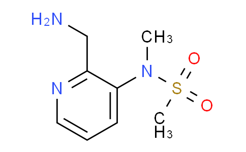 CAS No. 1073159-71-3, N-(2-(Aminomethyl)pyridin-3-yl)-N-methylmethanesulfonamide