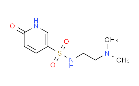 CAS No. 1154883-38-1, N-(2-(Dimethylamino)ethyl)-6-oxo-1,6-dihydropyridine-3-sulfonamide