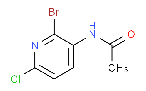 CAS No. 1352823-81-4, N-(2-Bromo-6-chloropyridin-3-yl)acetamide