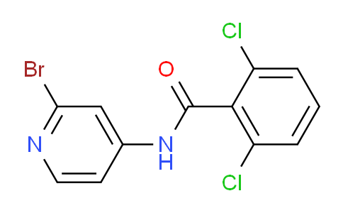 CAS No. 1258298-00-8, N-(2-Bromopyridin-4-yl)-2,6-dichlorobenzamide