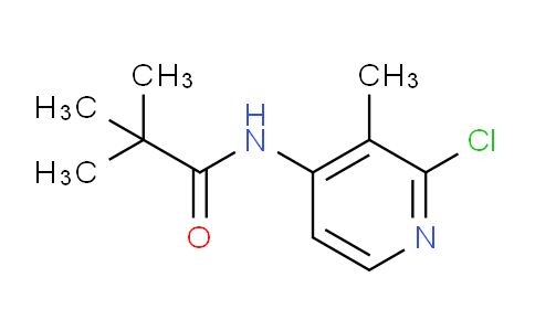 CAS No. 1203499-52-8, N-(2-Chloro-3-methylpyridin-4-yl)pivalamide