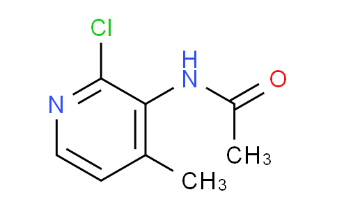CAS No. 76006-00-3, N-(2-Chloro-4-methyl-3-pyridyl)acetamide