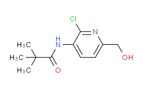 CAS No. 1142191-92-1, N-(2-Chloro-6-(hydroxymethyl)pyridin-3-yl)pivalamide