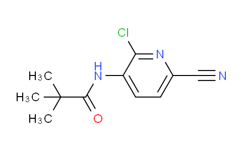 CAS No. 1142191-90-9, N-(2-Chloro-6-cyanopyridin-3-yl)pivalamide