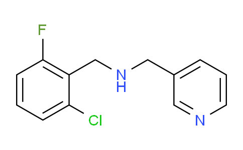 CAS No. 510723-52-1, N-(2-Chloro-6-fluorobenzyl)-1-(pyridin-3-yl)methanamine