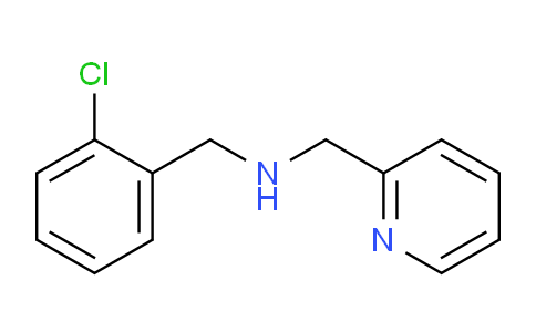 CAS No. 680185-71-1, N-(2-Chlorobenzyl)-1-(pyridin-2-yl)methanamine