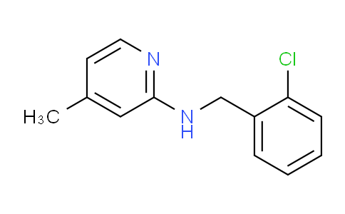 CAS No. 1248652-08-5, N-(2-Chlorobenzyl)-4-methylpyridin-2-amine