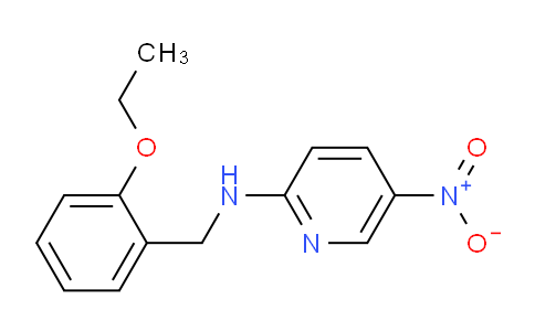 CAS No. 878738-50-2, N-(2-Ethoxybenzyl)-5-nitropyridin-2-amine